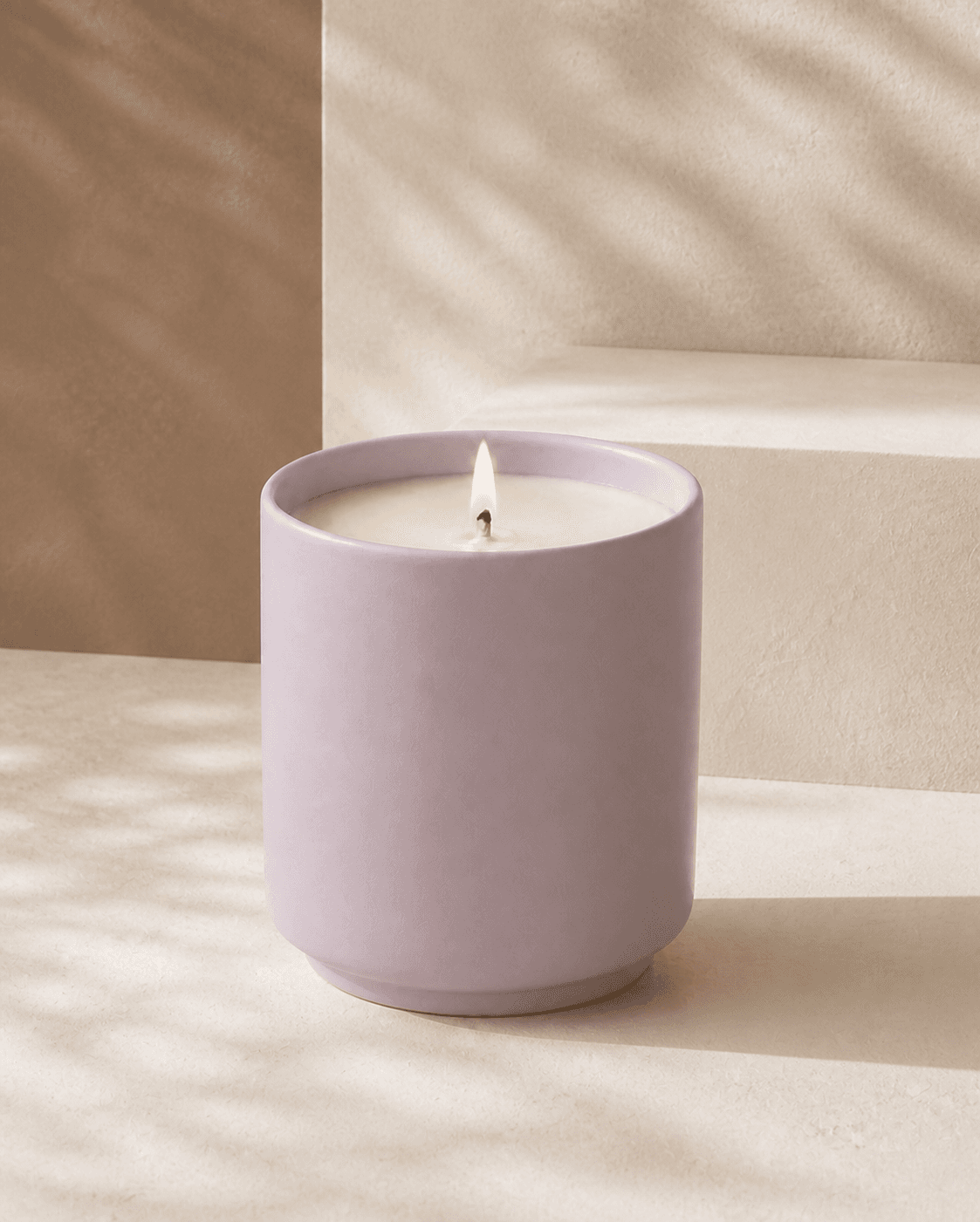 شمع معطر آرام، رنگ یاسی آرام